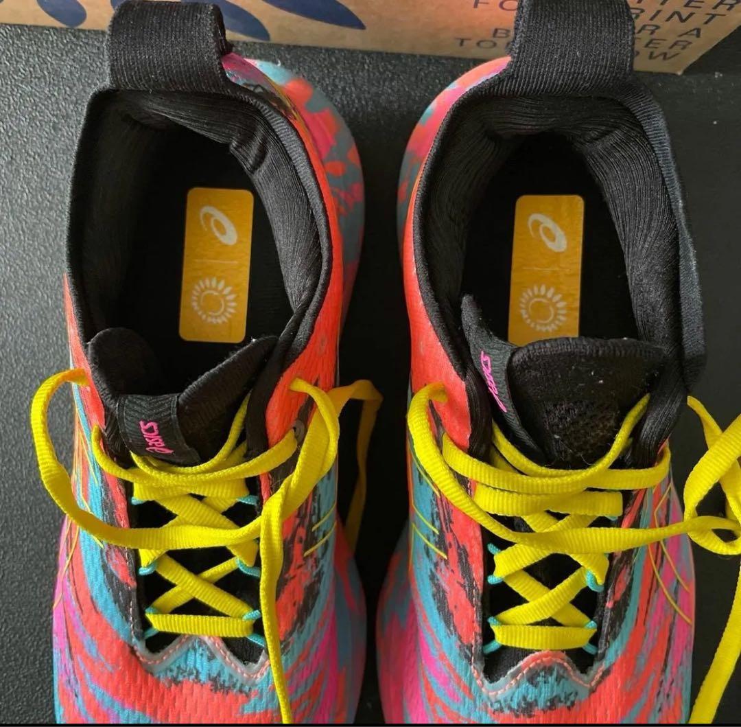 ASICS Gel-Nimbus 25 ピンク/ブルー/イエロー 25cm