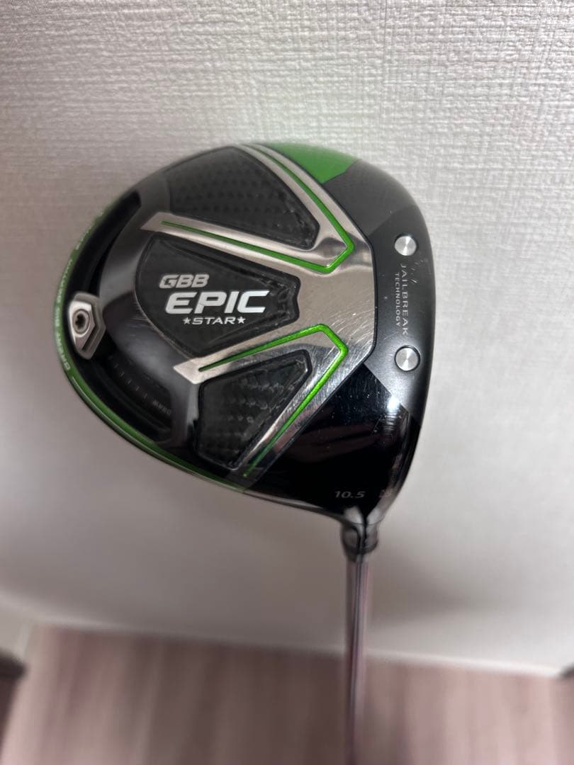 としみつ　GBB EPIC STAR ドライバー 10.5度