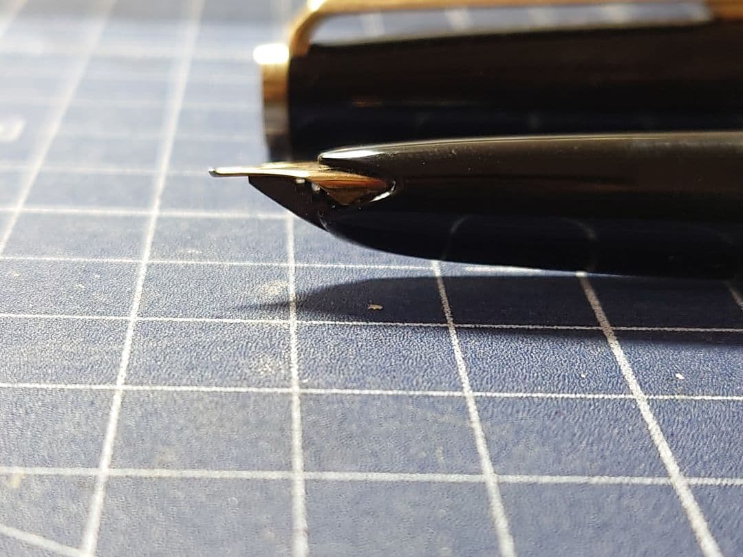 モンブラン 0221 14C-EF 万年筆 中古