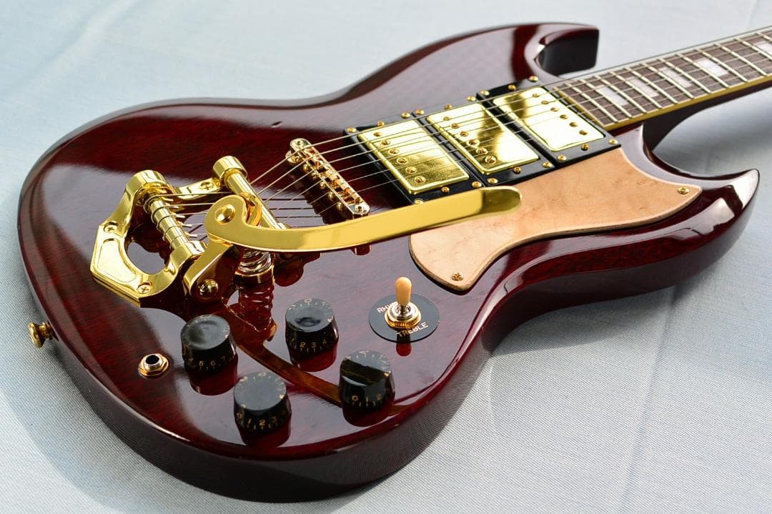 Aria Pro II SL500D 80年 3ピックアップ Bigsby SG