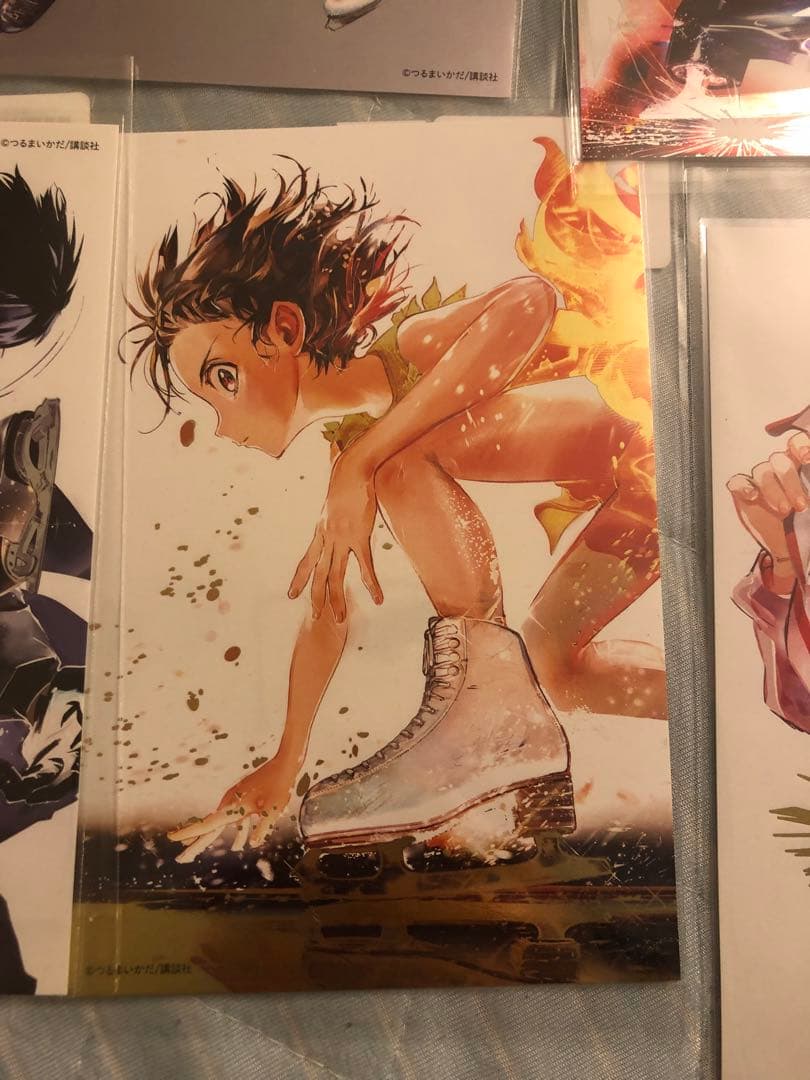 メダリスト　箔押しポストカード