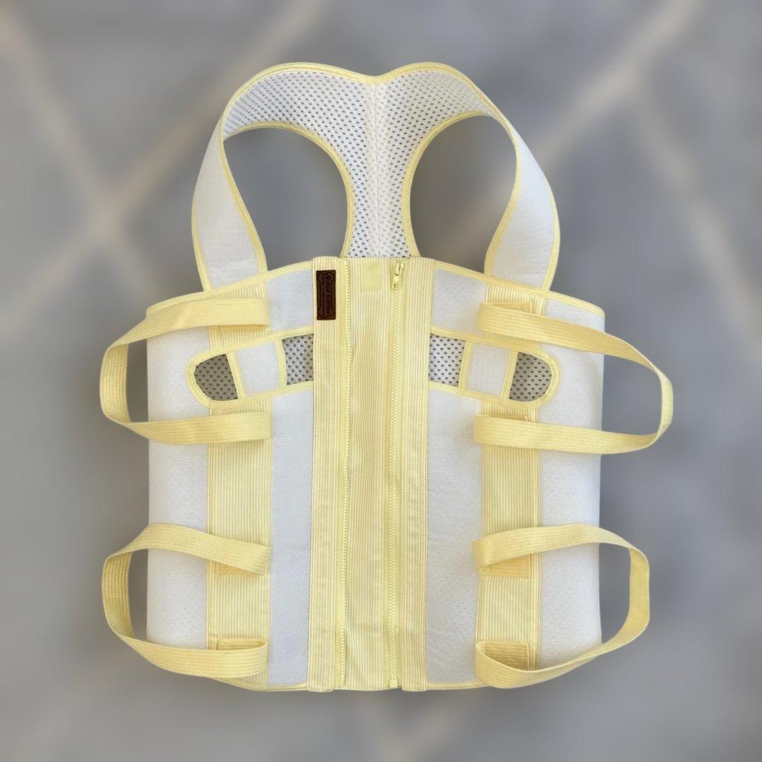 美品 アイアンバロン 着たままねんねのハニカム胴着 L