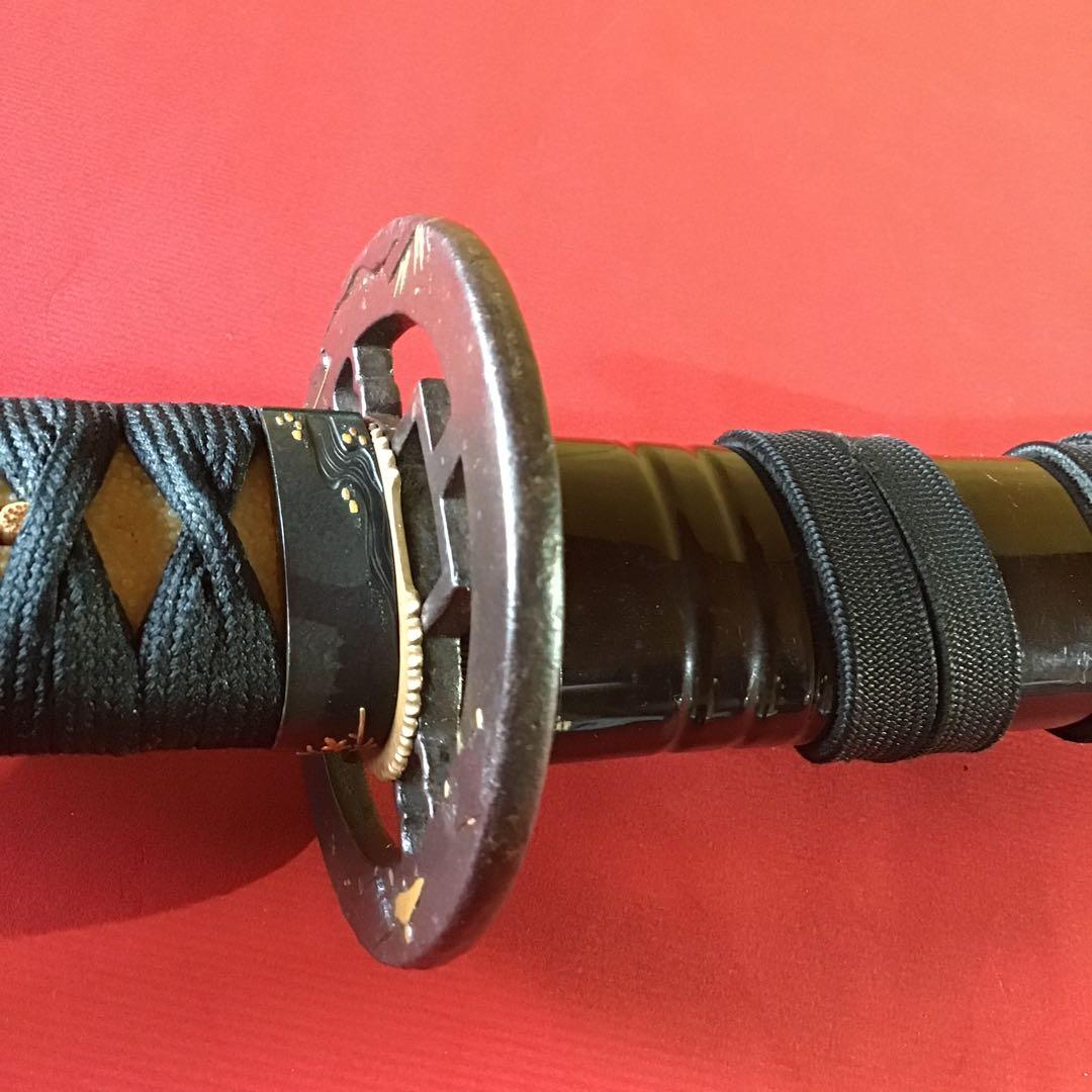 刀拵　江戸時代　揃金具　印籠鞘　　　　　　　　　書