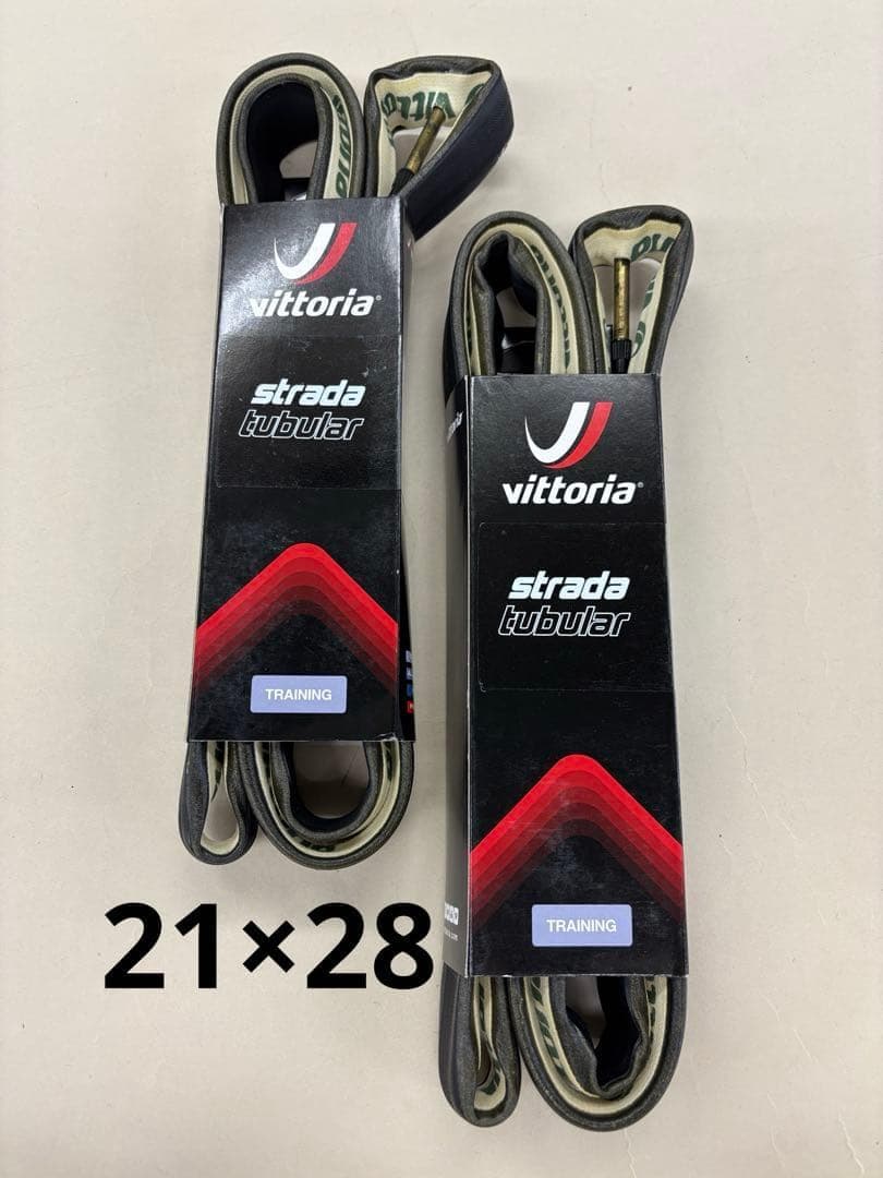 337【新品・希少ラスト１品】vittoria　Strada　チューブラータイヤ