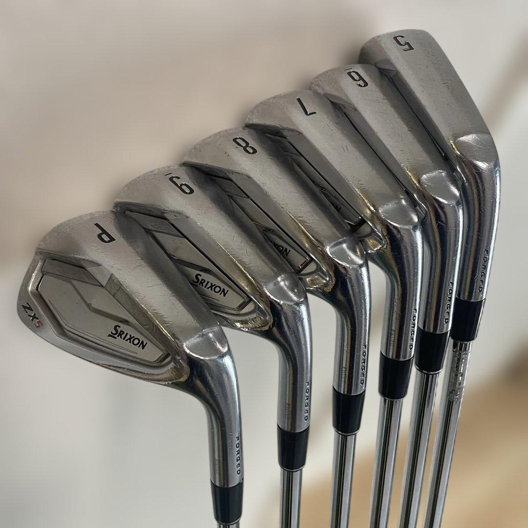 【名器】スリクソン ZX5 アイアン 6本セット DG dst S200