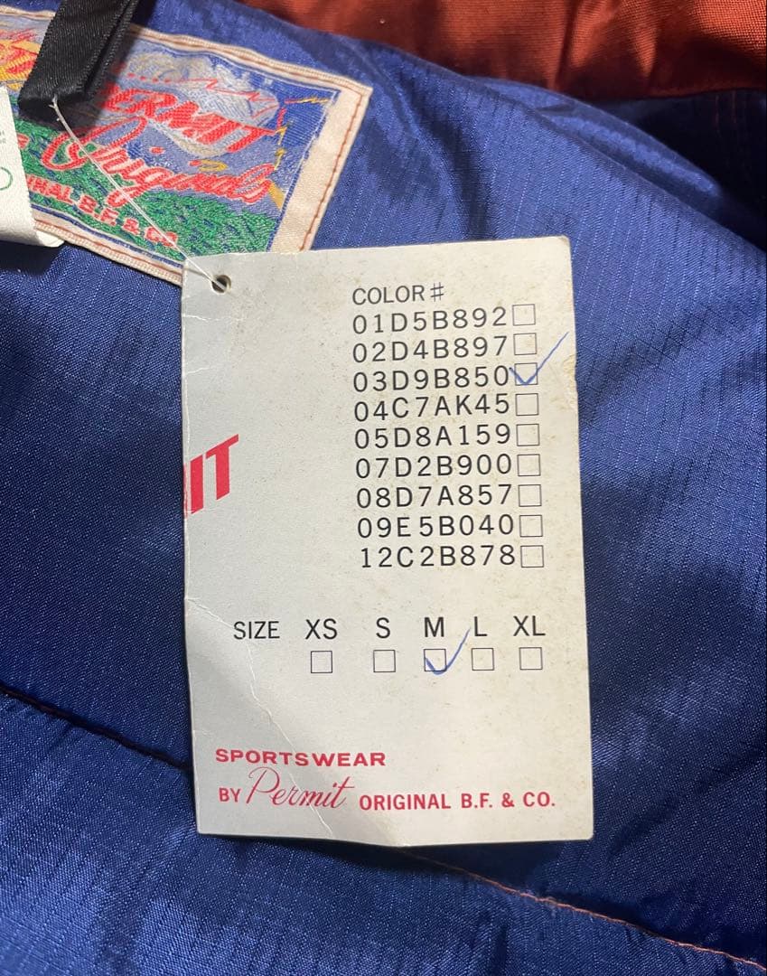 デッドストック ヴィンテージ ダウンジャケット NORTH PERMIT