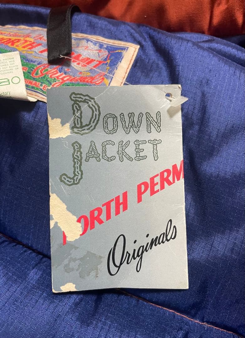 デッドストック ヴィンテージ ダウンジャケット NORTH PERMIT