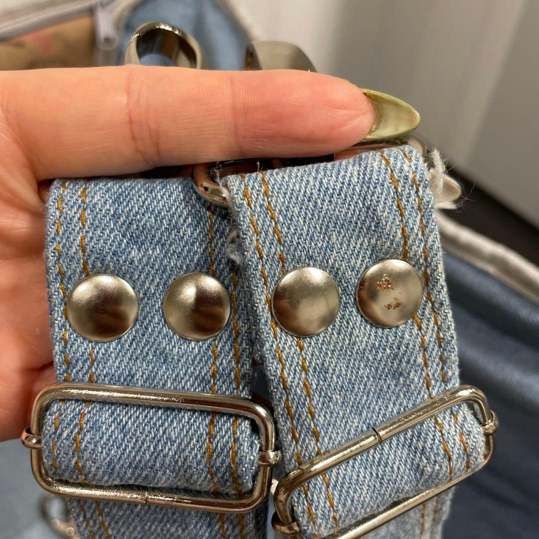 【ルシアン・エ・サヨ】デニムジーンズリメイク ドライブボックス【Mサイズ】