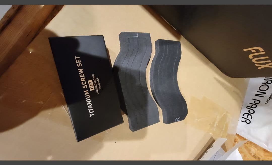 S*E様 FLUX XV スノーボードビンディング グレー