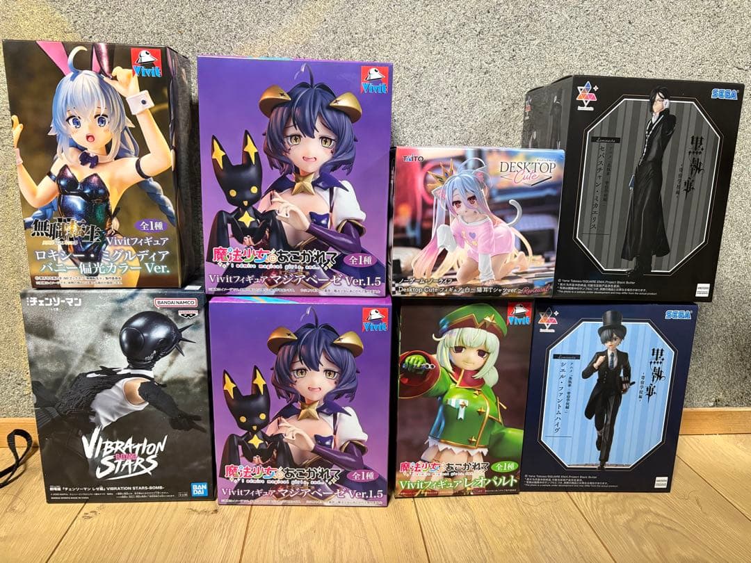 プライズフィギュアまとめ売り　レゼ　黒執事　白　無職転生　魔法少女にあこがれて
