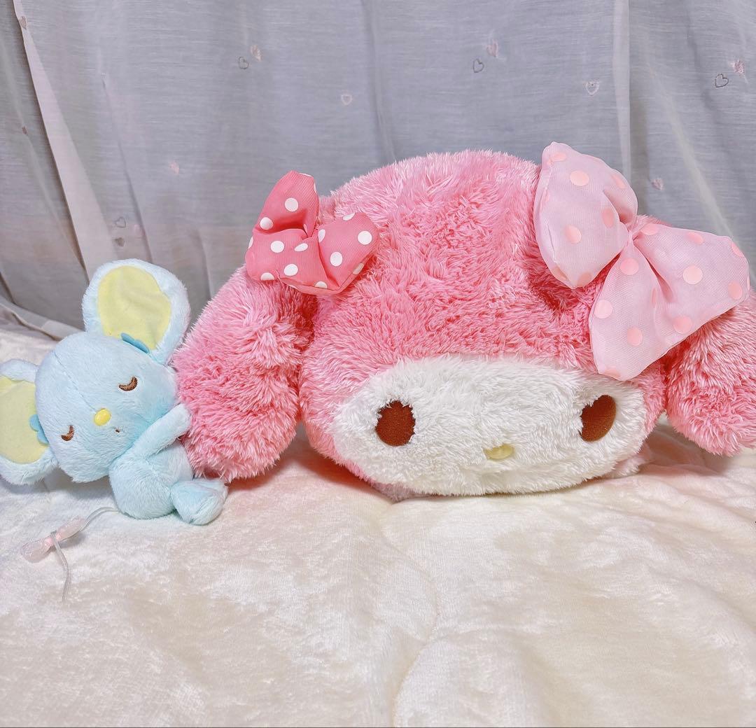 【週末限定価格】希少レア マイメロディ キュートポーズデザインぬいぐるみ大