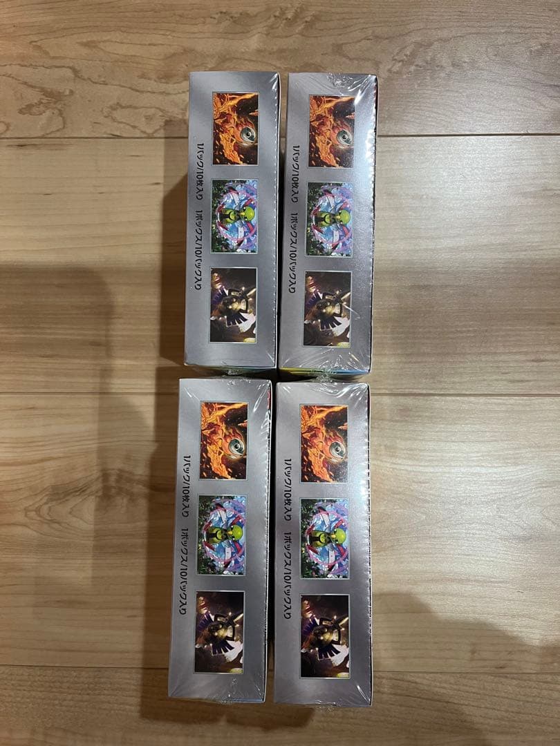お値下げ！ポケモンカード　テラスタルフェスex シュリンク付き　4BOX