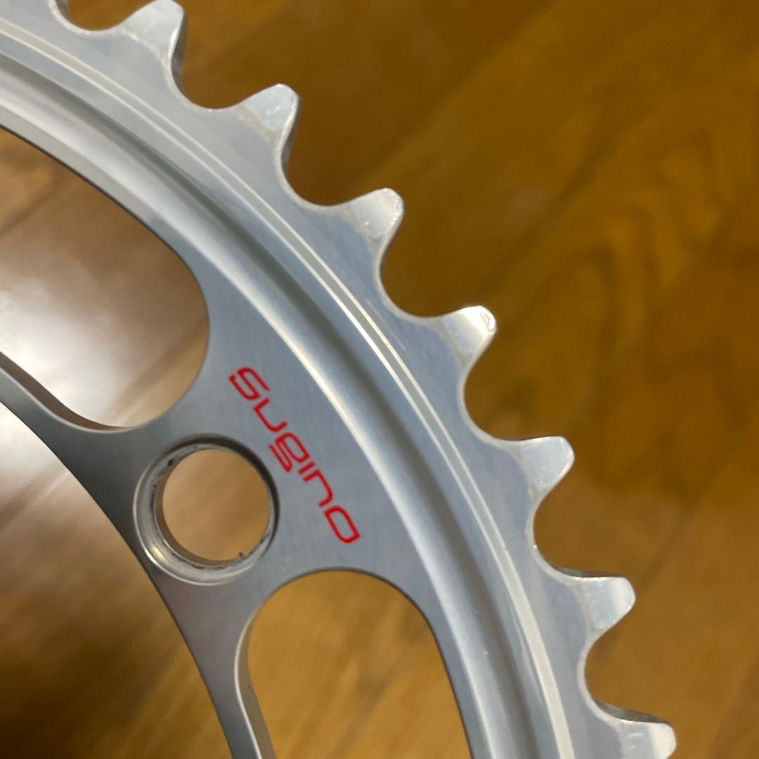 パーツ SUGINO mc144 chainring (silver) 49T