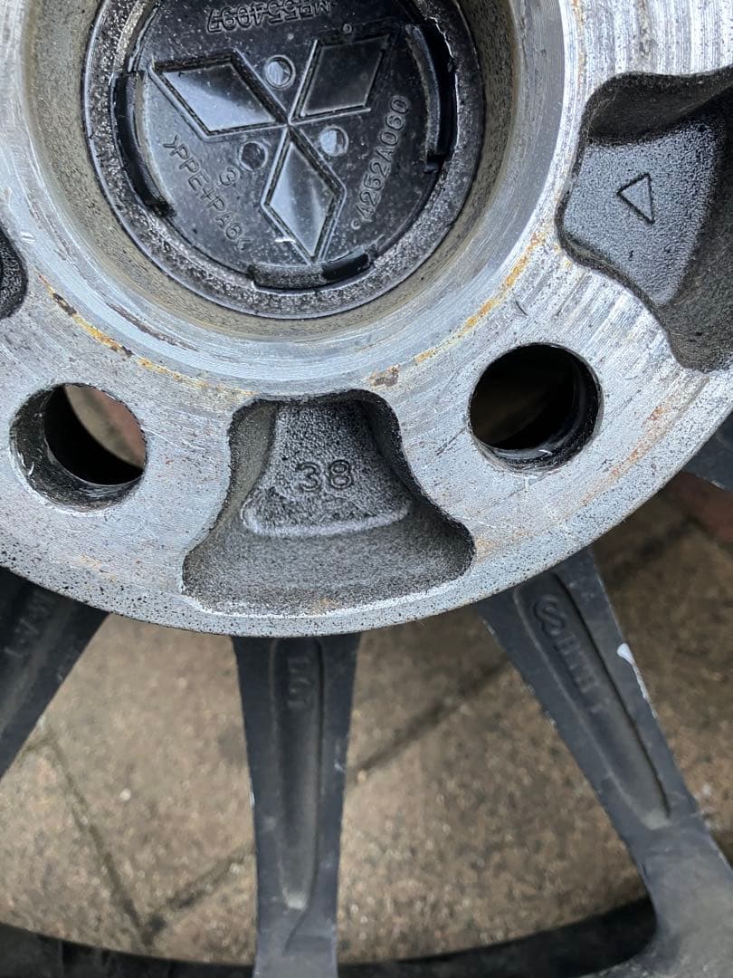 225/50R18 ランエボ純正　ランサーエボリューションX純正　4本