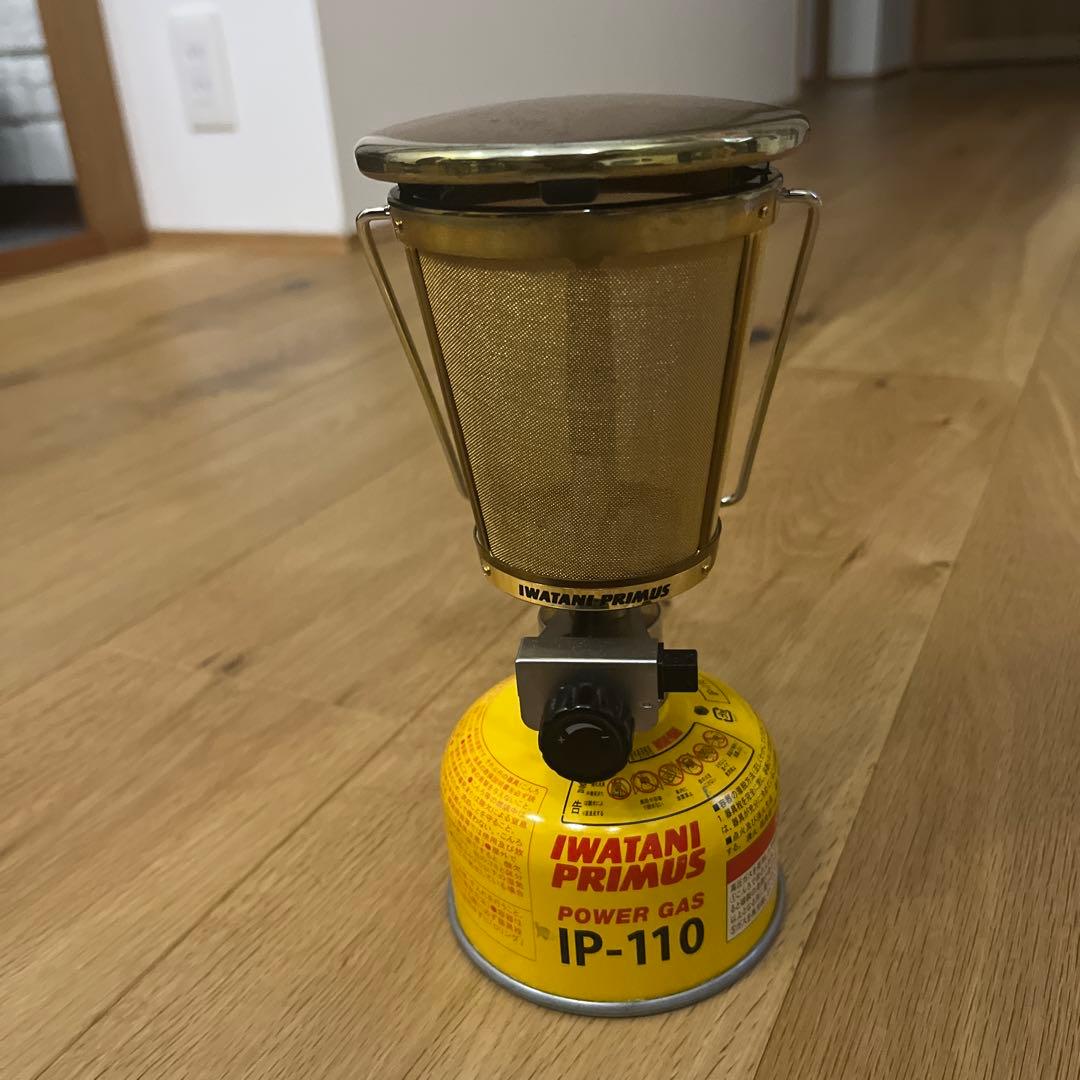 【ビンテージランタン】IWATANI PRIMUS IP-9300ゴールド