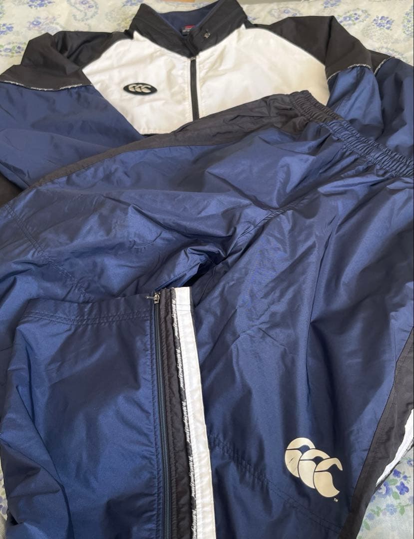 canterbury 90s セットアップ　ヴィンテージ　ラグビー　ジャージ