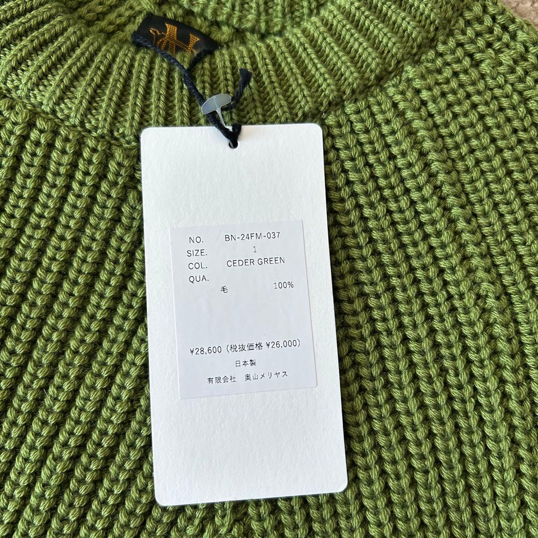 BATONER バトナー　セーター　丸首シグネチャー　1号