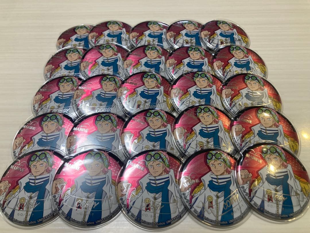 ワンピース ONE PIECE USJ プレミアサマー コビー 缶バッジ