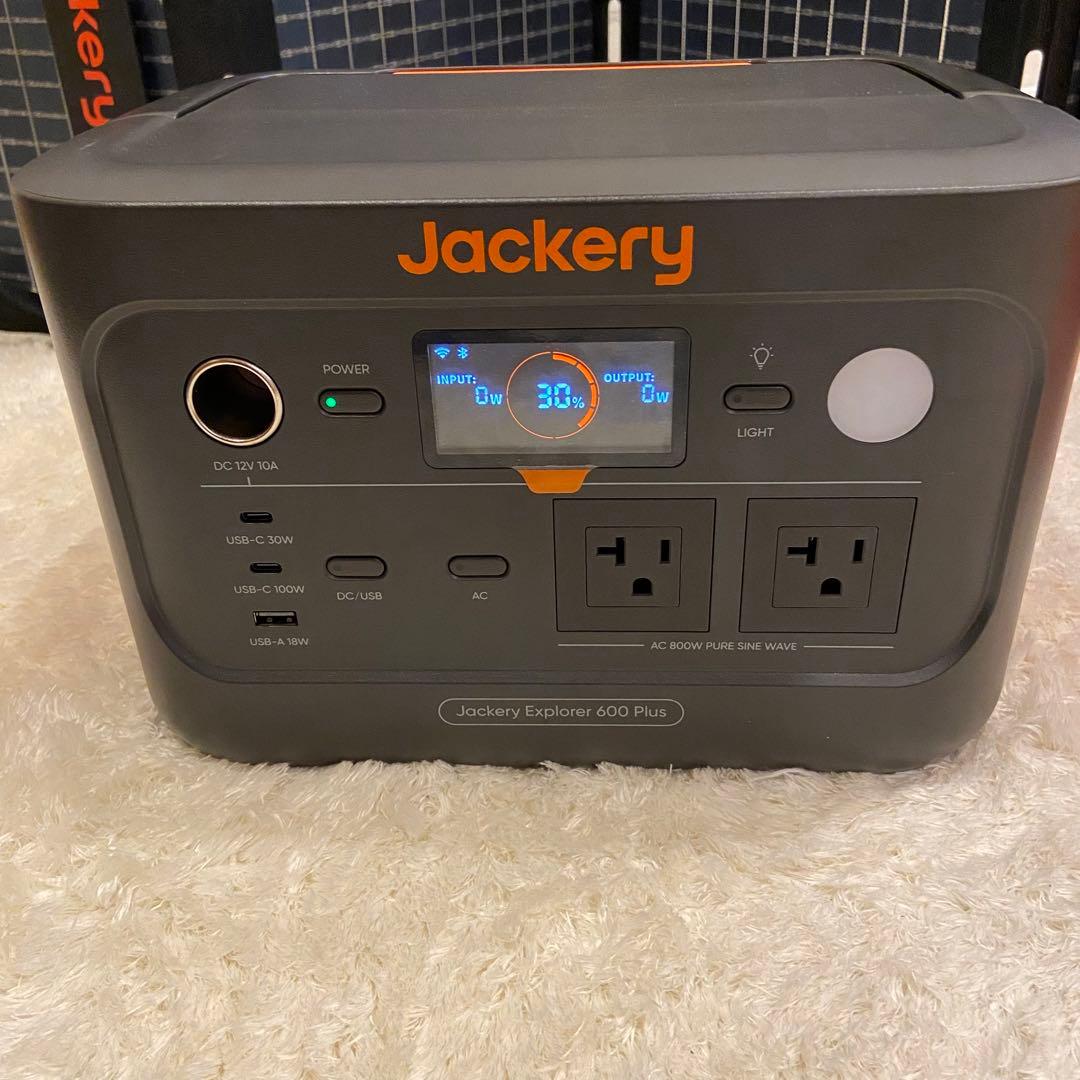 極美品✨Jackery 600 Plus + 800W ソーラーパネルセット