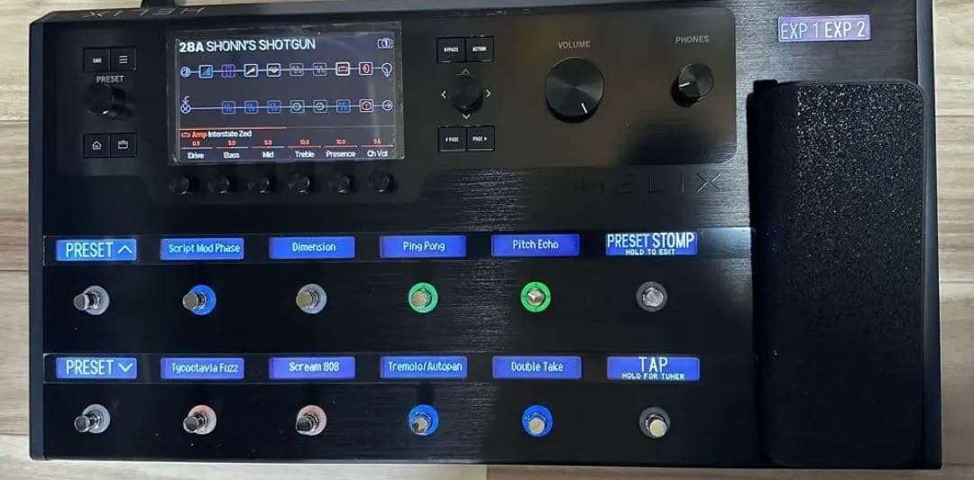 美品 Line6 Helix Floor マルチエフェクター