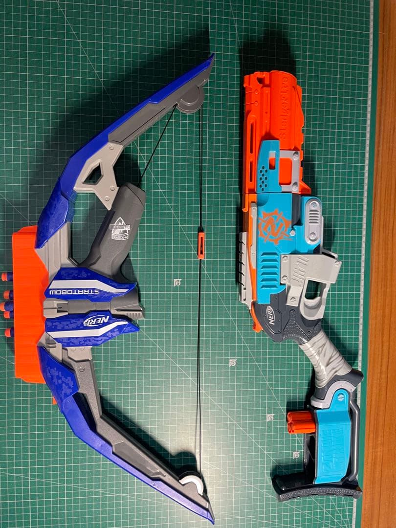 ナーフ ストラトボウ ゾンビストライク スレッジファイア 2丁セット