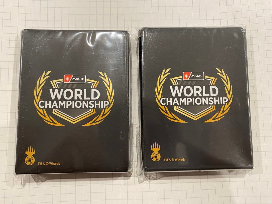 mtg 世界選手権　スリーブ　2個セット