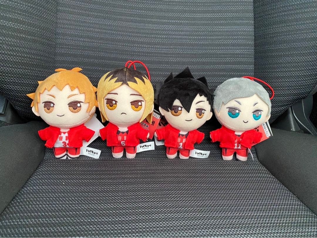 ハイキュー!! ぷちぬいぐるみマスコット vol.2 全4種セット