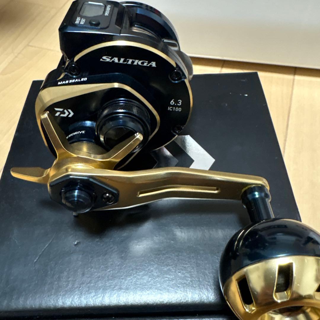 SALTIGA 6.3 IC100Ｌ ベイトリール　美品