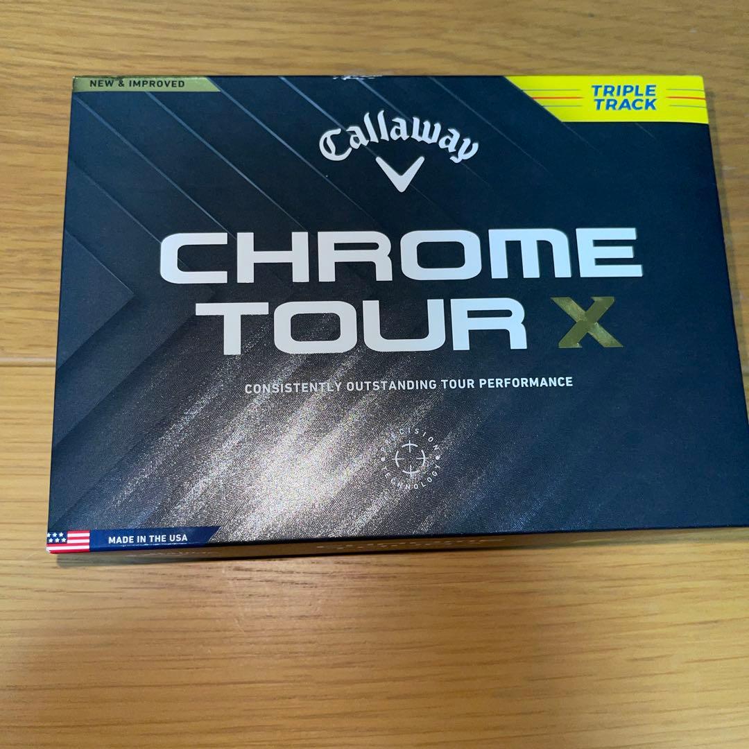 Callaway Chrome TourＸ　 イエロー　2ダース