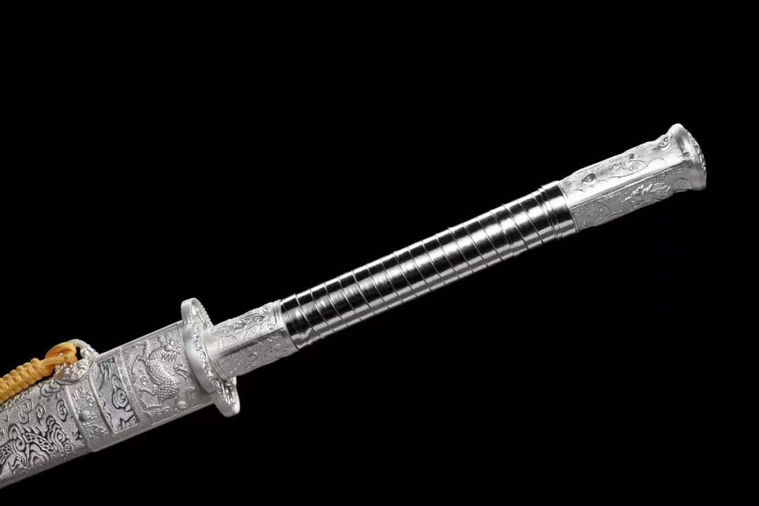 『白龍唐横刀』 古兵器 武具　刀装具　日本刀　模造刀 居合刀 長尺