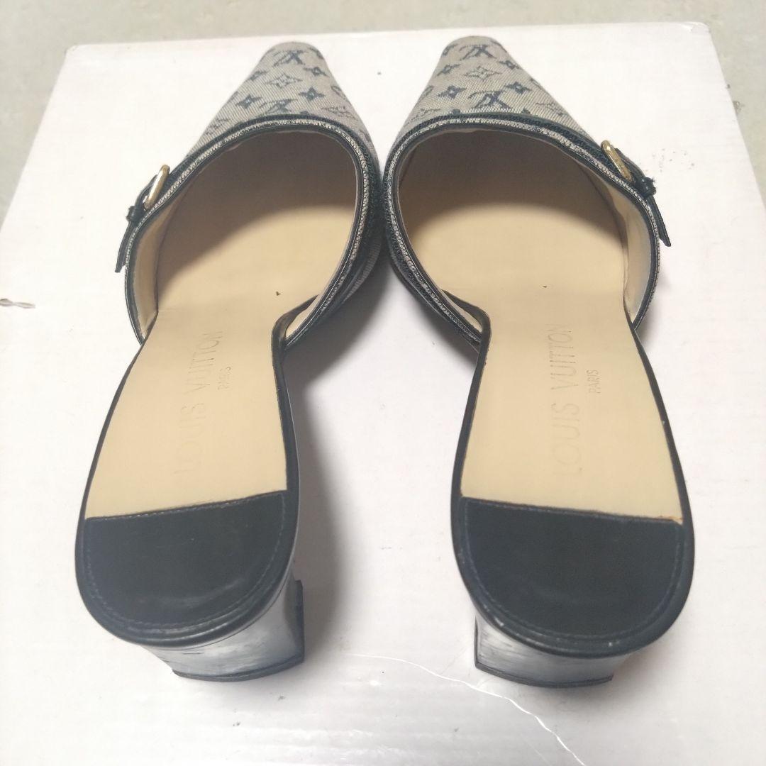 正規品 ルイヴィトン ミュール モノグラムミニ 23.5cm