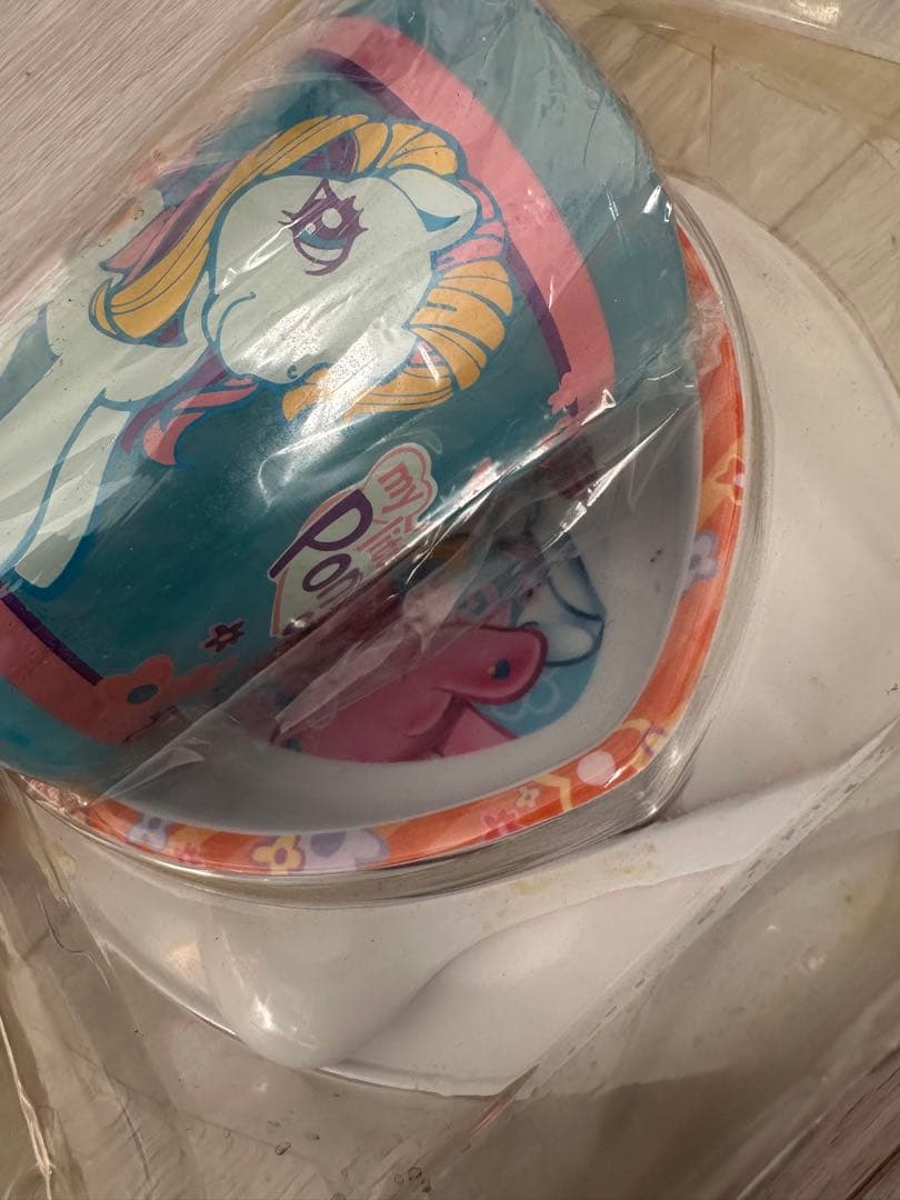 2003年マイリトルポニー 食器セット　ヴィンテージ USAナイルパーチ