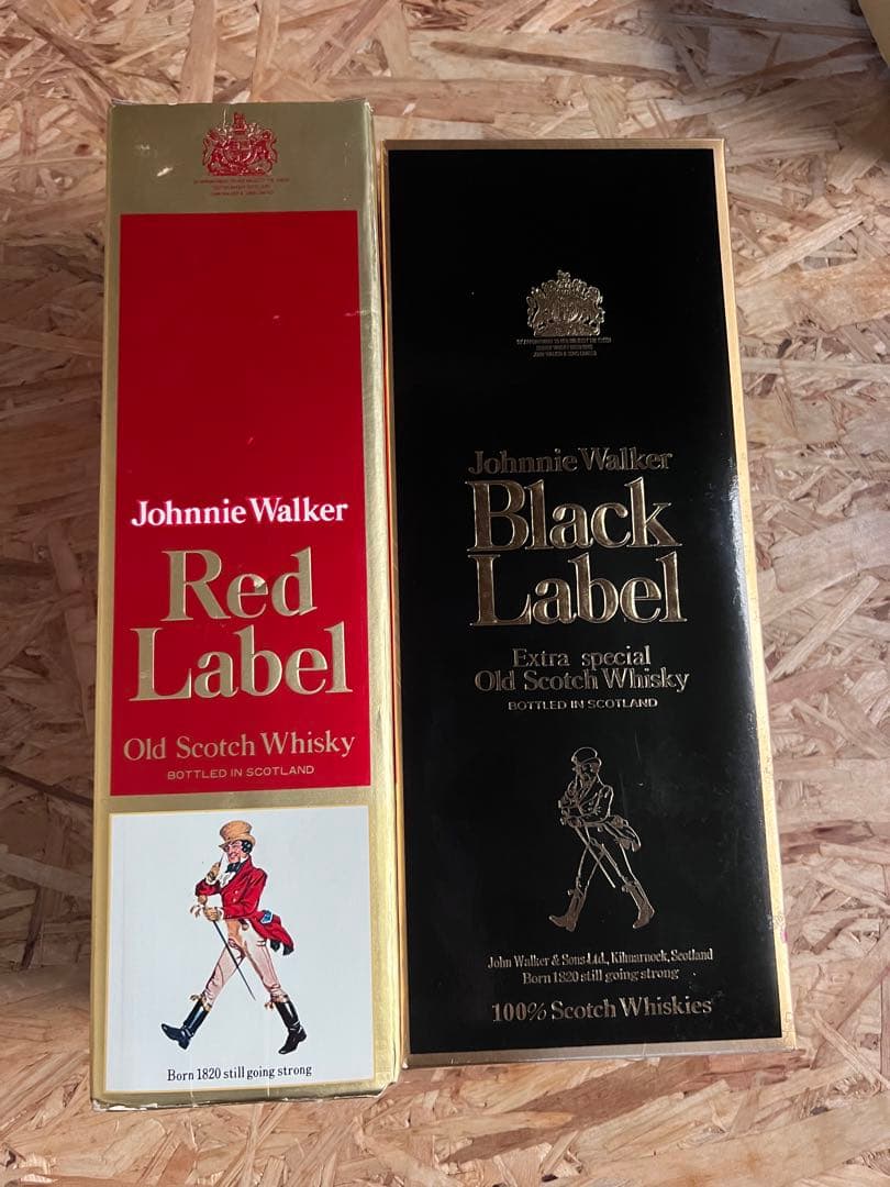 ジョニーウォーカーBLACK ・RED LABELセット