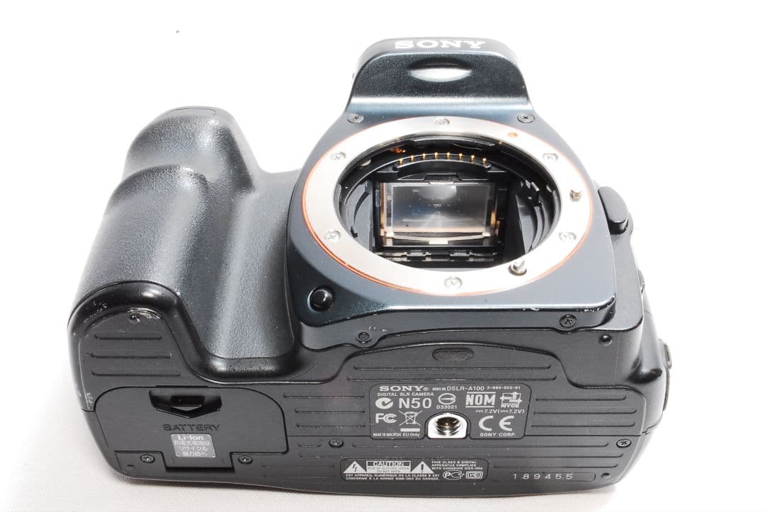 ★やさしく始める一眼★SONY α 100ダブルズームキット★付属充実★