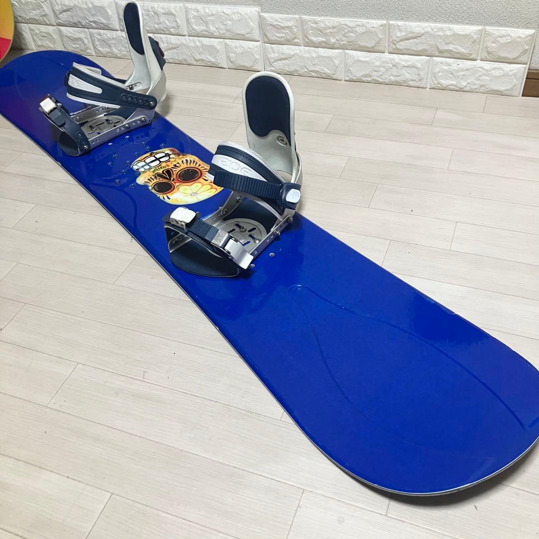 ケース付/RIDE TIMELESS ライドスノーボードセット152 バイン約M