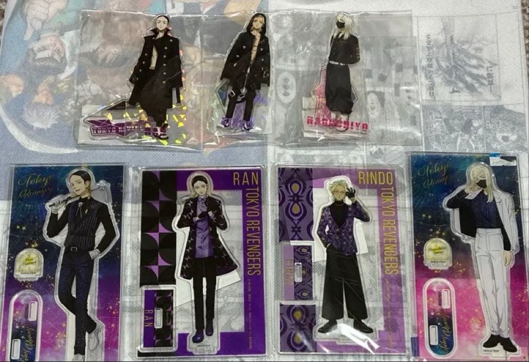 東京リベンジャーズ 灰谷蘭 竜胆 三途春千夜 グッズセット