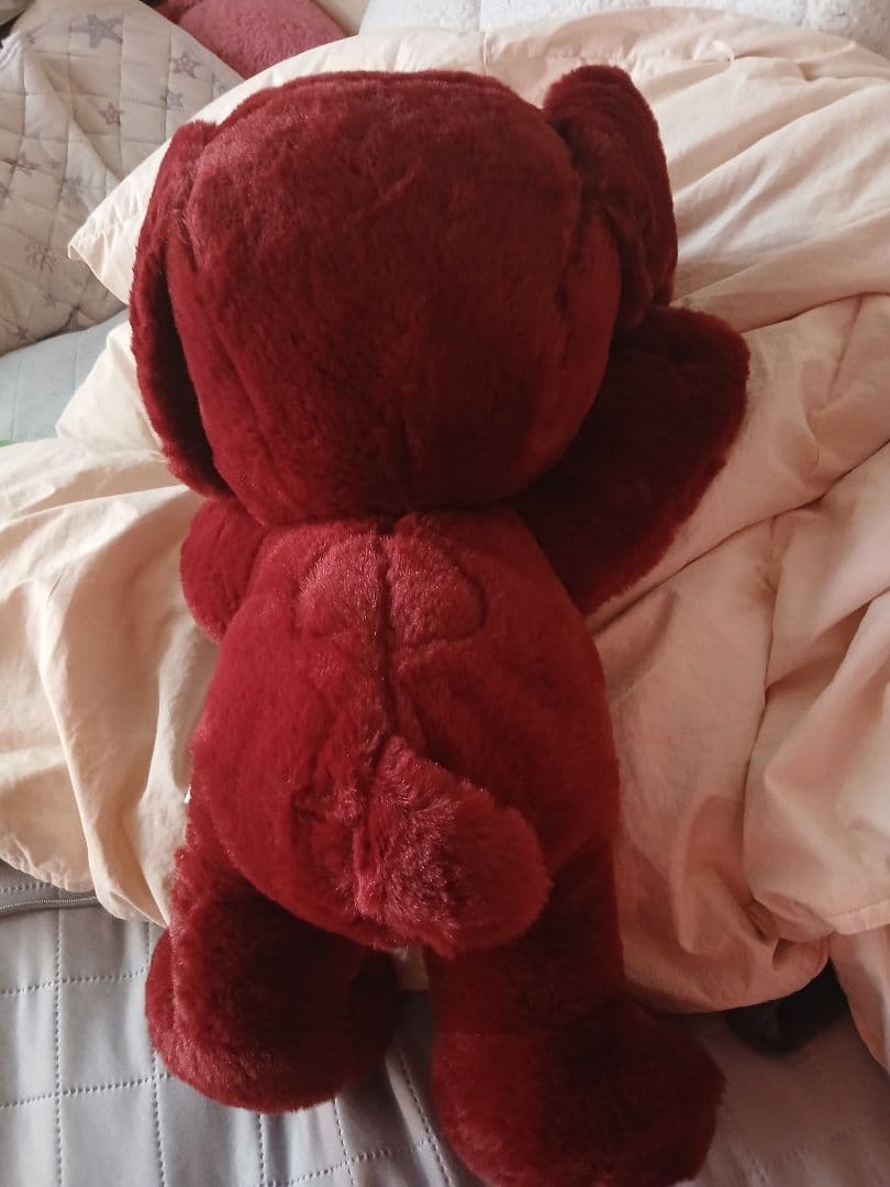 PEANUTS 赤い犬のぬいぐるみ　スヌーピー　希少