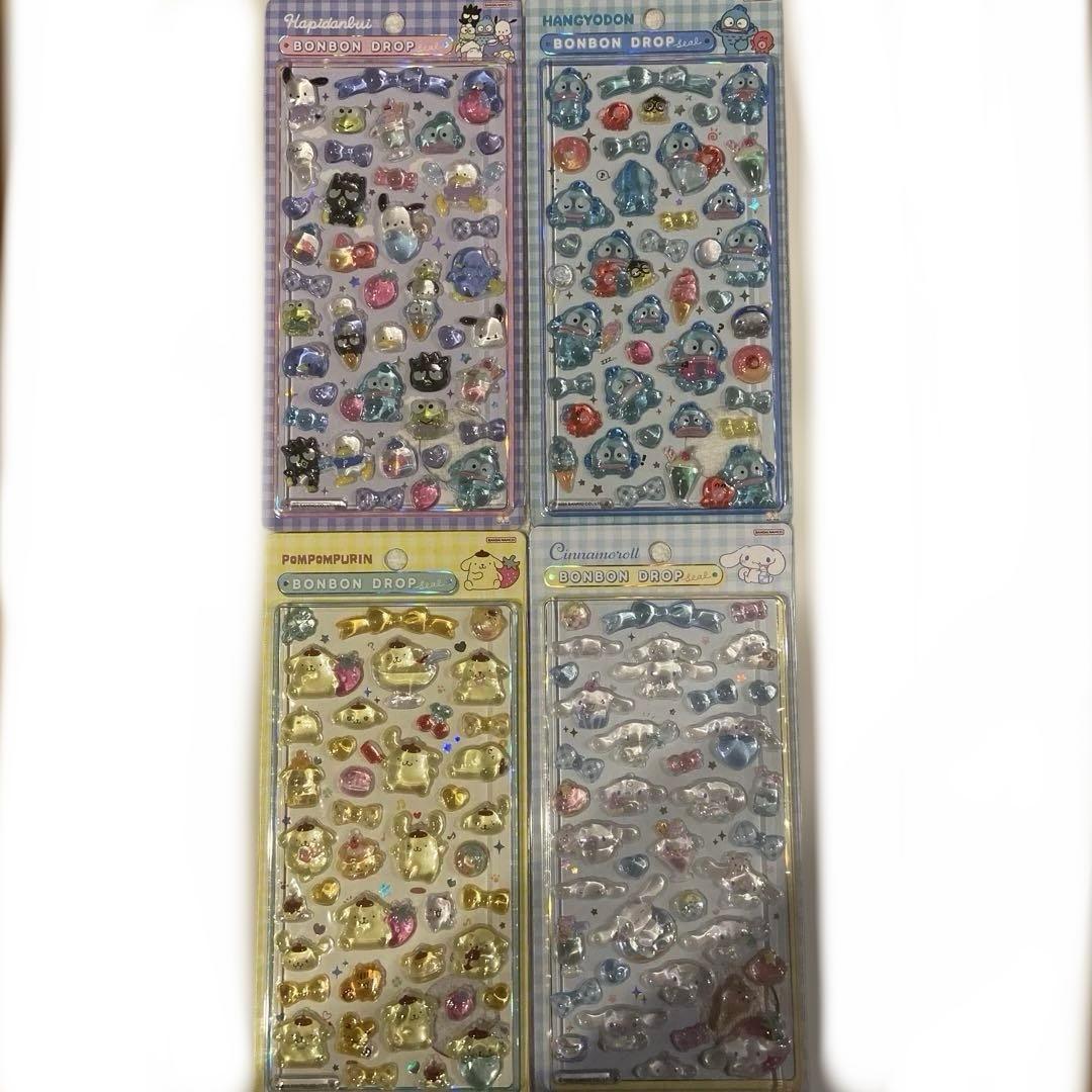 サンリオ ボンボンドロップシール 第2弾 コンプリートセット
