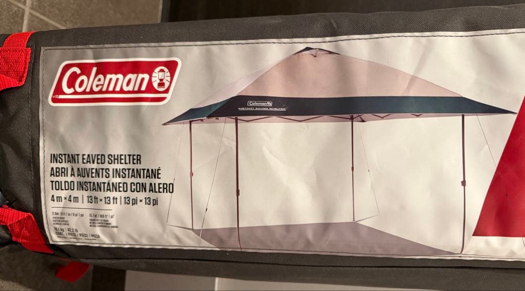 Coleman インスタントキャノピーテント 4m x 4m