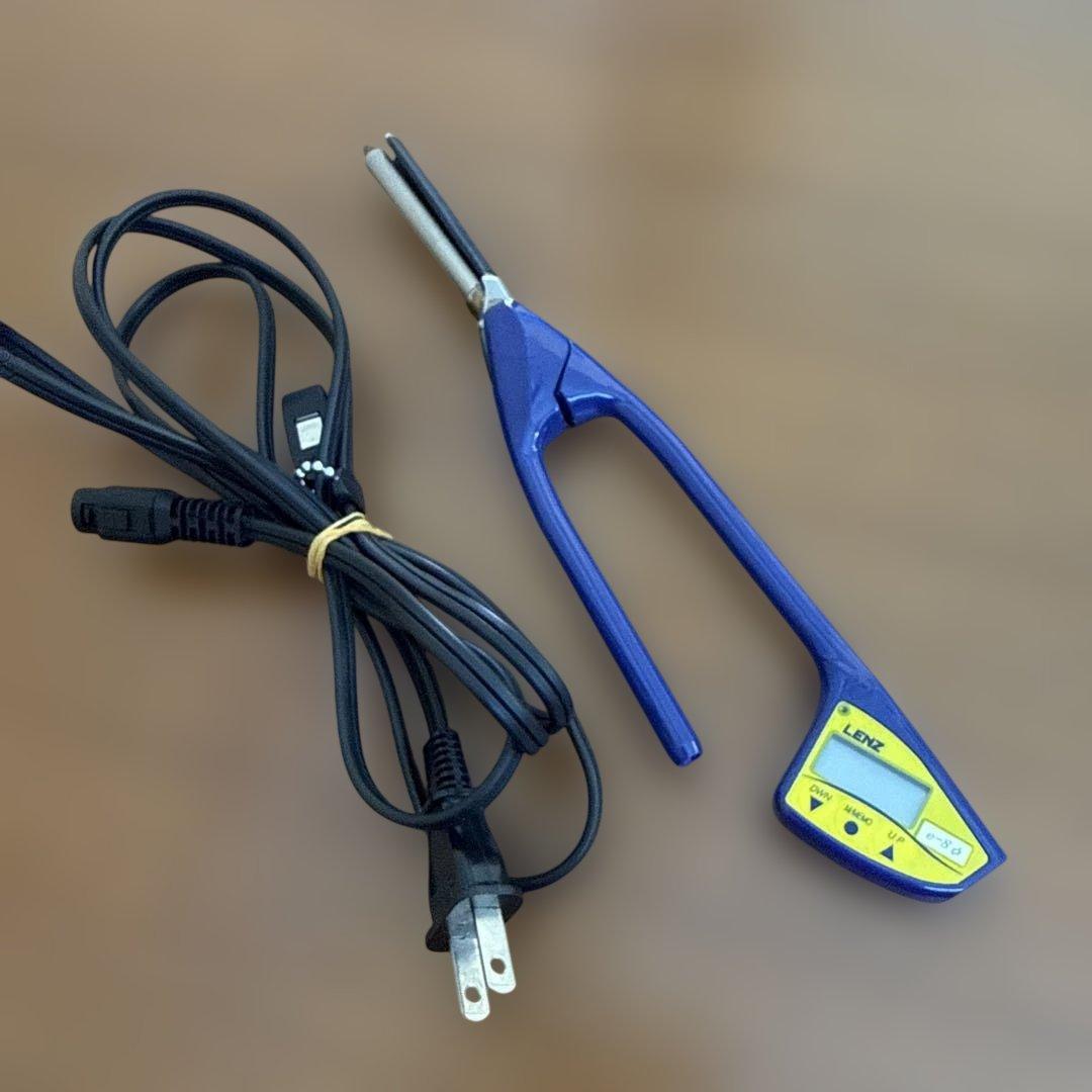 LENZ e-8φレンツアイロン　丸8ミリアイロン　理容アイロン