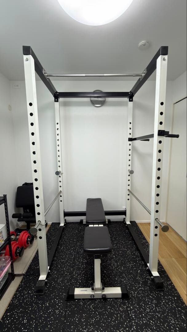 引き取り限定　irotec パワーラック　ベンチセット