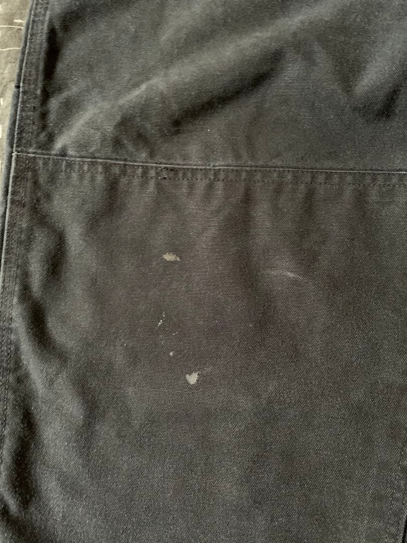 90s 00s carhartt vtg ブラック ダブルニー オーバーオール