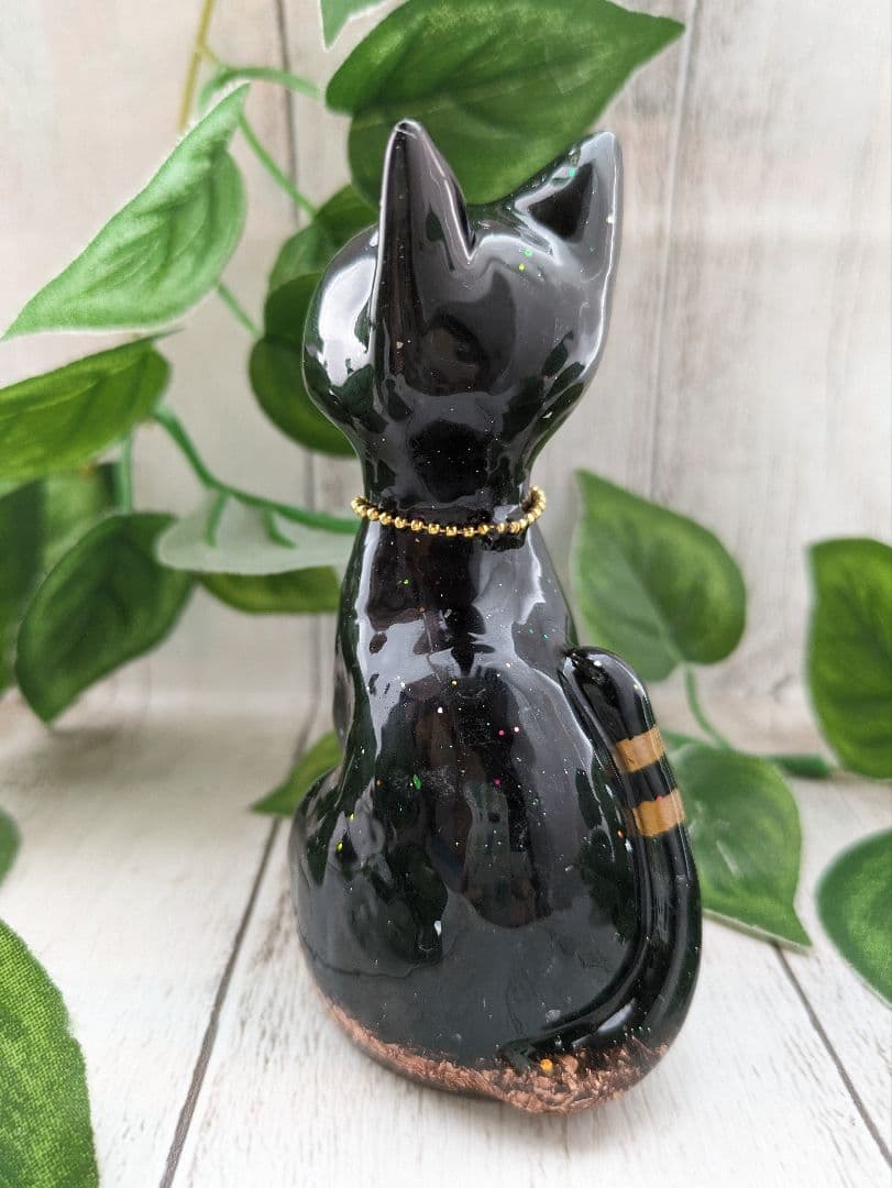 【めぐりん】５種類ミックスのバステト形オルゴナイト☆他３点