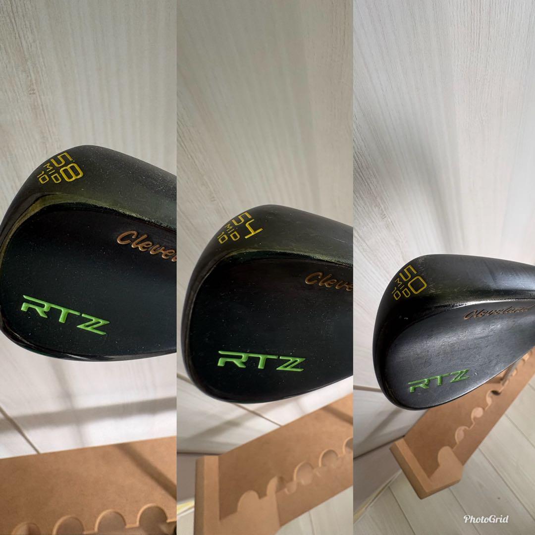 クリーブランドゴルフRTZ ブラックサテン 50° 54° 58° 3本セット