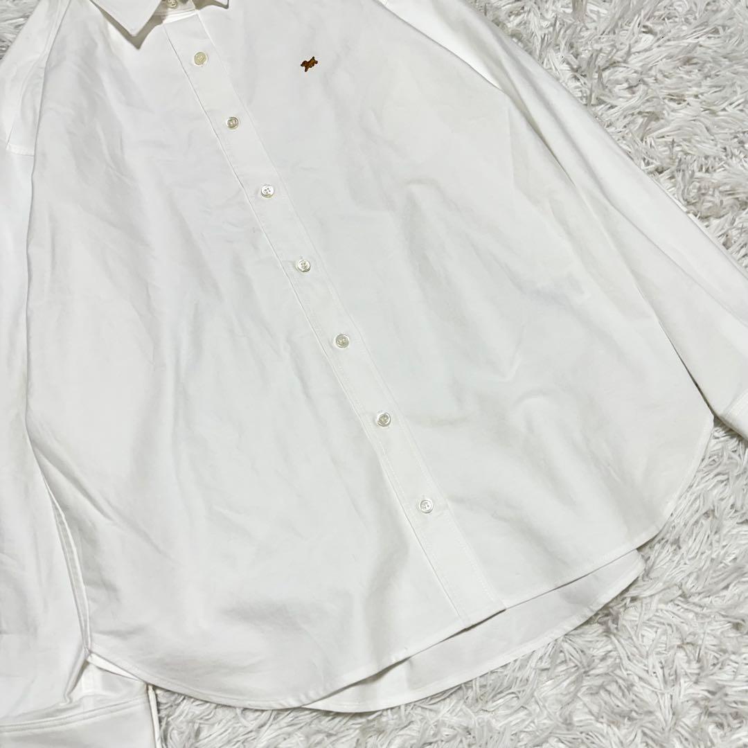 もみちゃん✨2025年 HUG Ō WäR 刺繍入りオックスオーバーシャツ