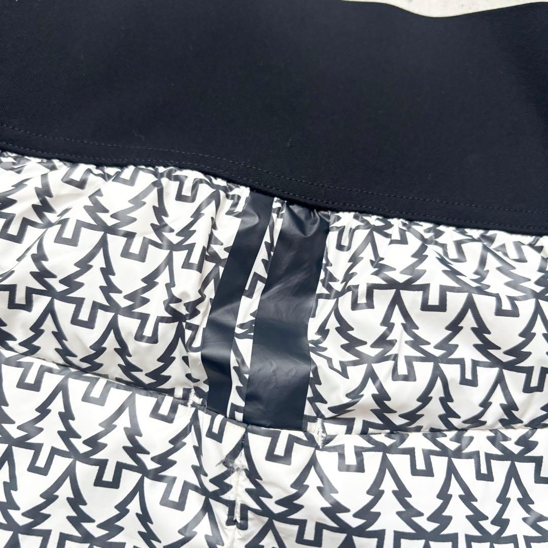 【22年】PGG ピージージー ナイロンタフタ×高通気フリーススカート ツリー柄