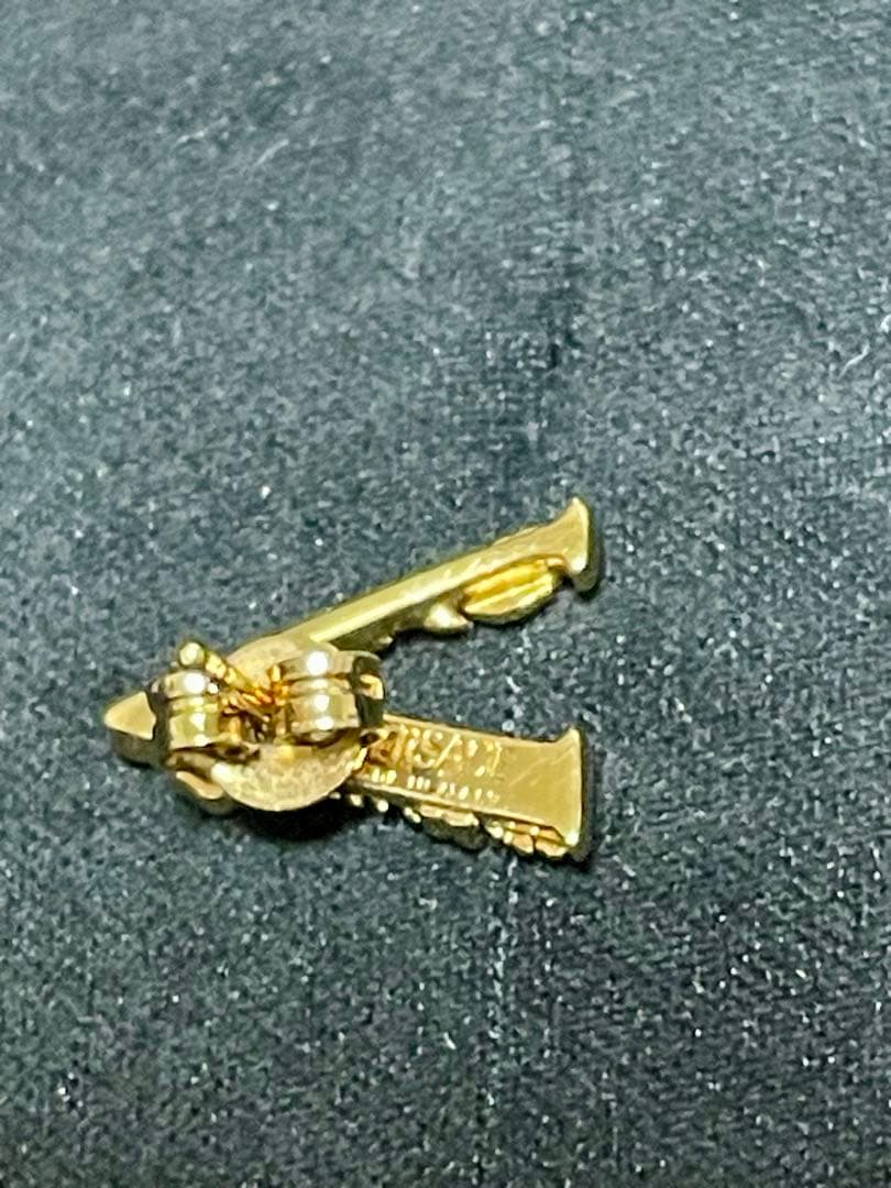 ベルサーチ ヴィルトゥス VERSACE VIRTUS ピアス ゴールド 片耳