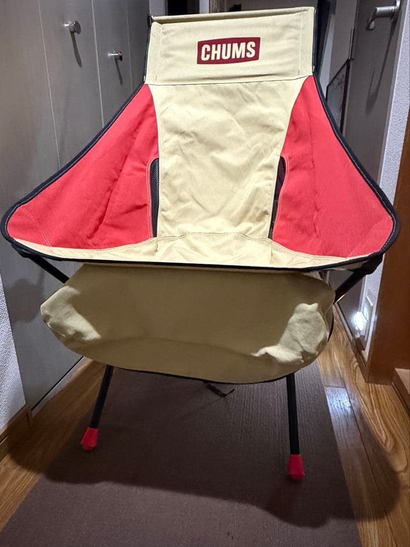 チャムス (CHUMS) コンパクトチェアブービーフットハイ 2脚　椅子
