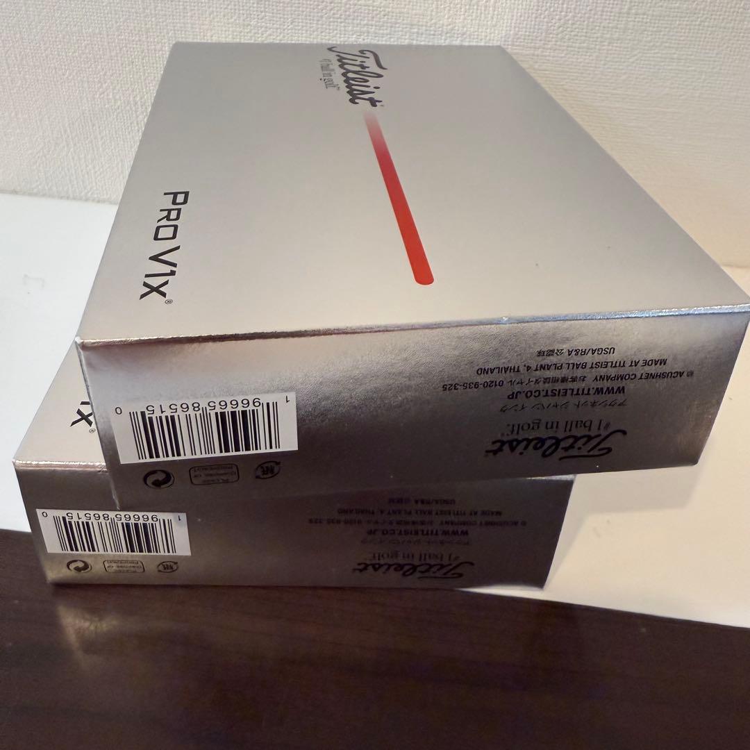(4箱)2025 TITLEIST(タイトリスト)PROV1x (12球入
