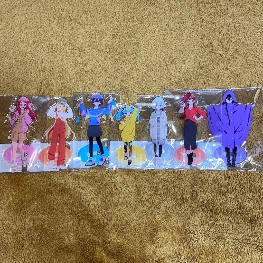 7点　劇場版　ゾンビランドサガ x OND PARK　キャンプ　アクリルスタンド